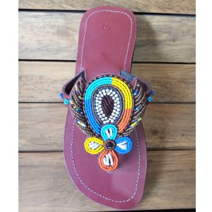 Women's Slipper with Beads