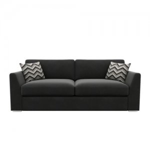 cosy_3_seater_black_front sofa set