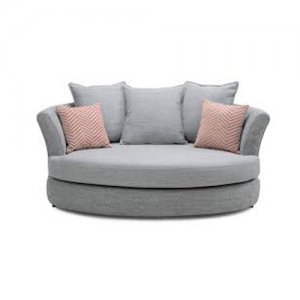  Round cuddler sofa