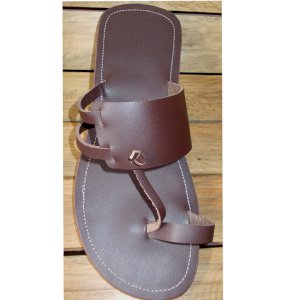 Men's Strap and Nob Sandal with side design