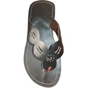 Women's slipper with holes